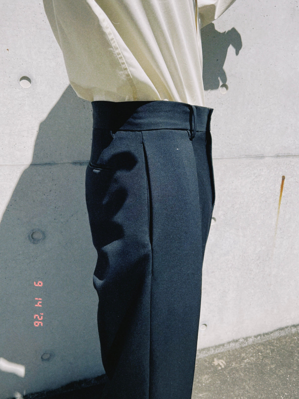 Structured Wool Pants