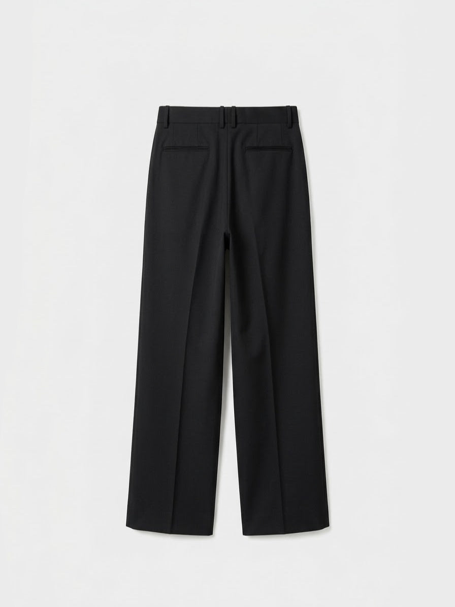 Structured Wool Pants
