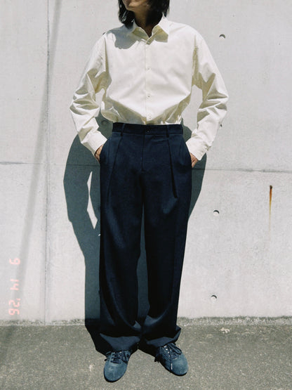 Structured Wool Pants