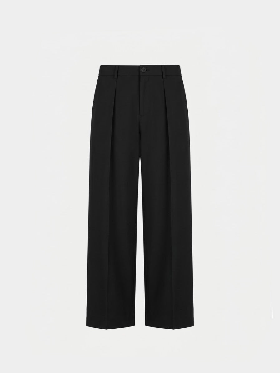 Structured Wool Pants