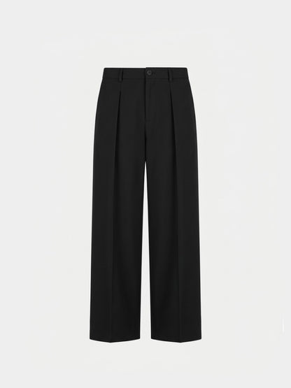 Structured Wool Pants