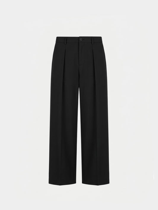 Structured Wool Pants