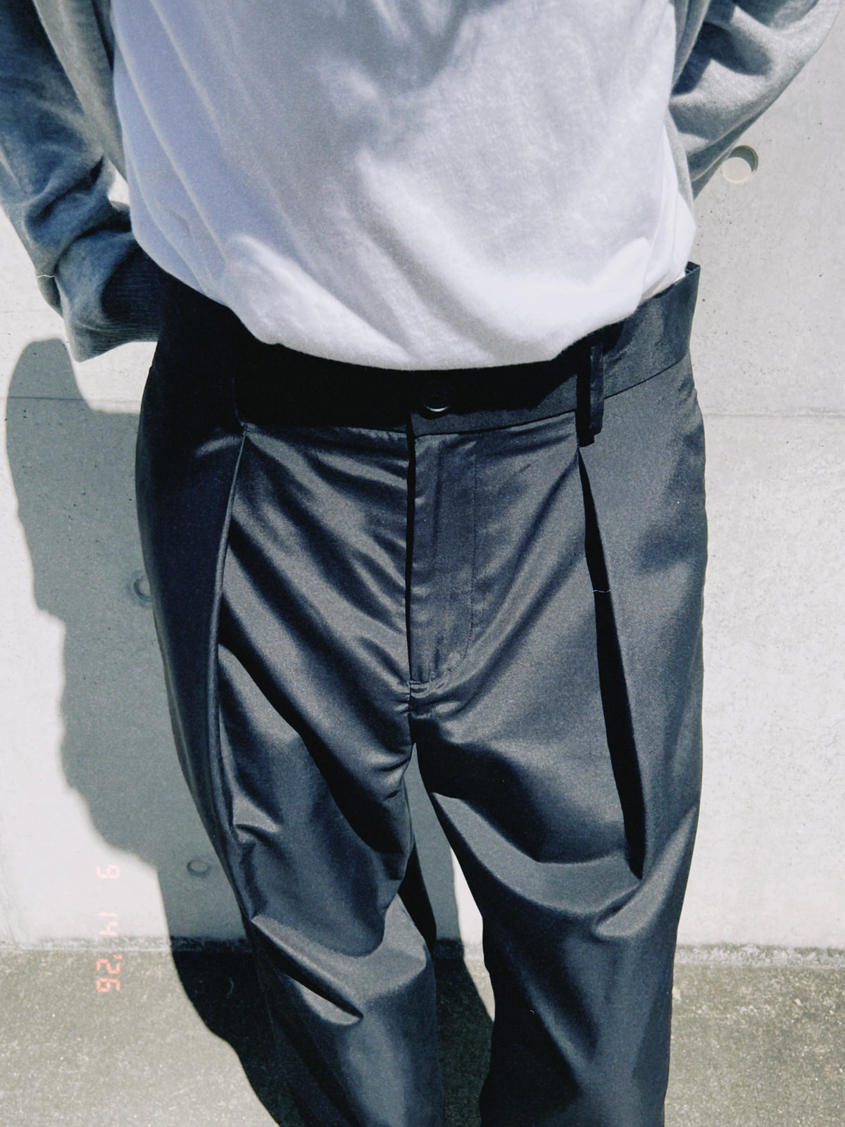Midnight Taffeta Pants