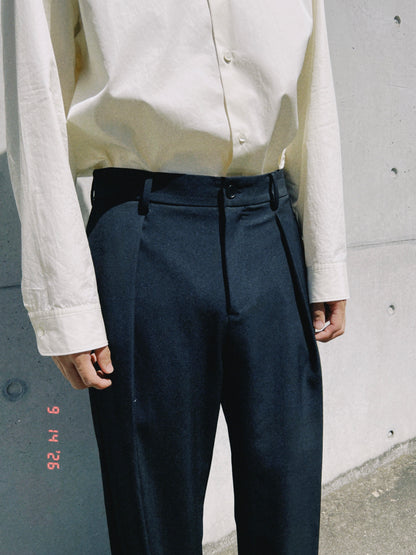 Structured Wool Pants