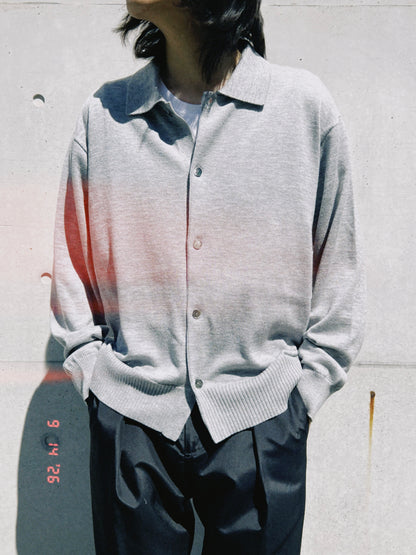 Fog Silk Cardigan (L)